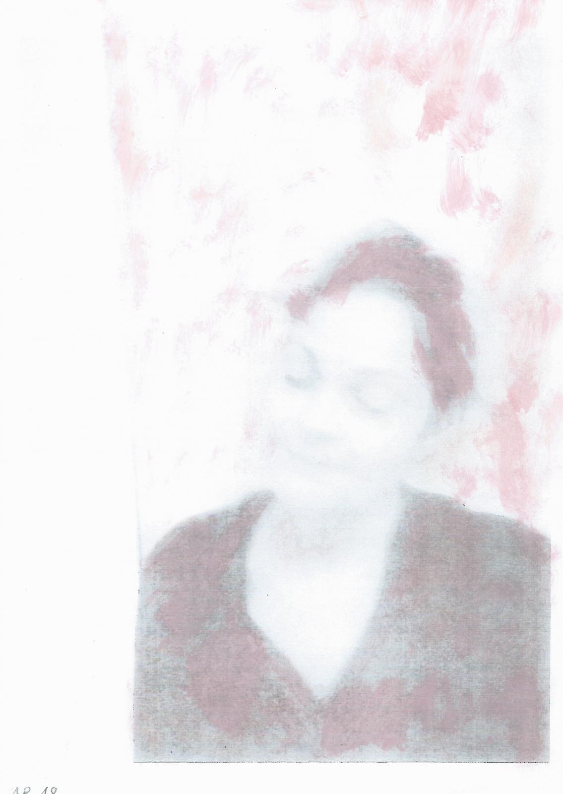 Augustin Pasquier, Portrait de Magali dans les brouillards, 2018
