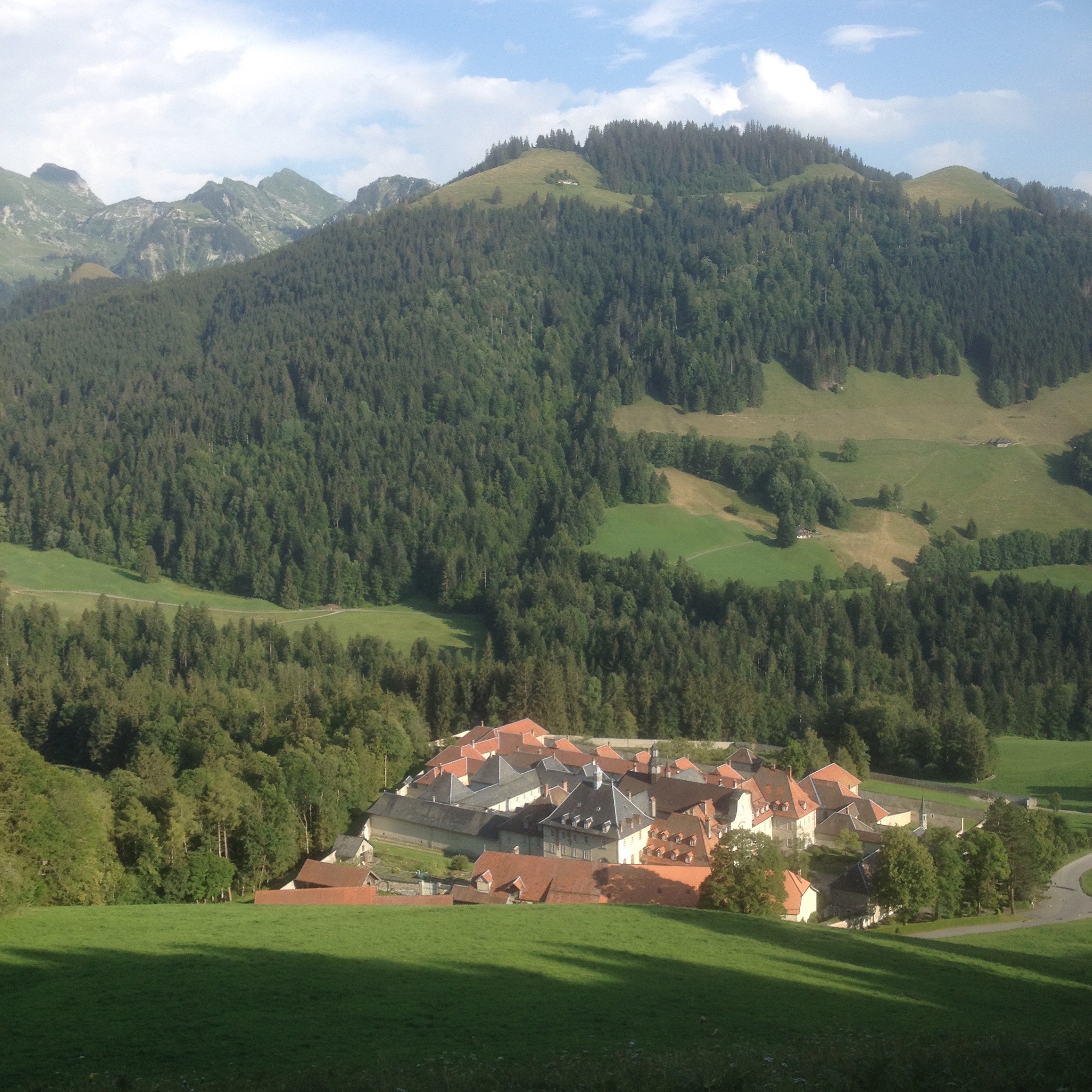 Vue de la Valsainte, photo A. Pasquier